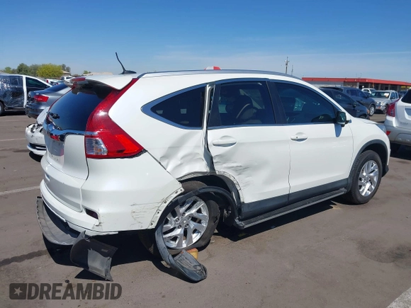 2015 Honda CR-V EX-L with VIN 5J6RM3H74FL016430, listed as a IAAI auction lot 42147267 with 117,656 mi miles and . Bid and sale history available at carsss.com. Image 4.