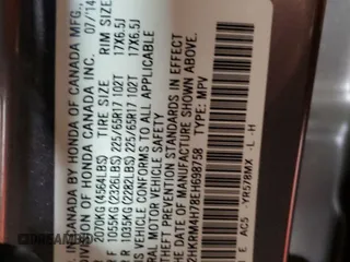 2014 Honda CR-V EX-L with VIN 2HKRM4H78EH698758, listed as a Copart auction lot 51436625 with 129,291 mi miles and Salvage Title. Bid and sale history available at carsss.com. Image 13.