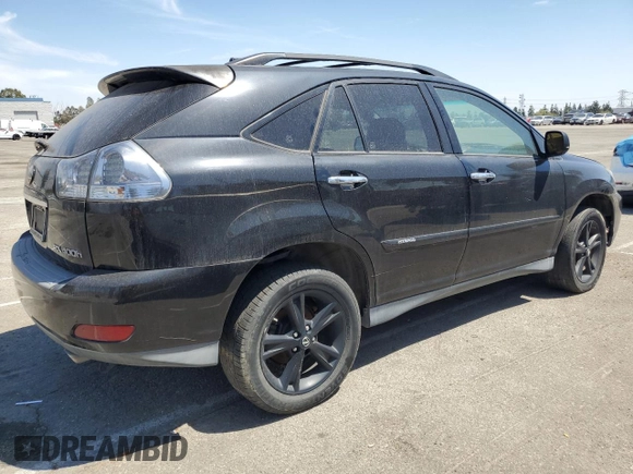 2008 Lexus RX 400h with VIN JTJHW31U882045883, listed as a Copart auction lot 53398035 with 221,966 mi miles and Clean Title. Bid and sale history available at DreamBid. Image 3.
