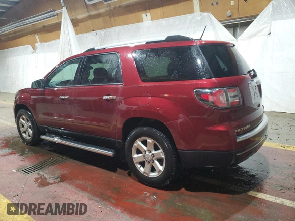 2016 GMC Acadia SLE with VIN 1GKKRNED5GJ257736, listed as a Copart auction lot 42514025 with 100,309 mi miles and Clean Title. Bid and sale history available at DreamBid. Image 2.