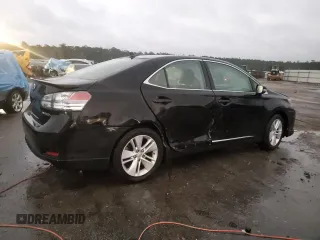 2011 Lexus HS 250h with VIN JTHBB1BA3B2047608, listed as a Copart auction lot 80578894 with Not Provided miles and Salvage Title. Bid and sale history available at DreamBid. Image 3.