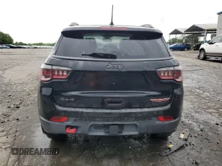 2018 Jeep Compass Trailhawk z VIN 3C4NJDDB4JT147867, wystawiony jako Copart lot #55981295 z przebiegiem 107 718 mil mil oraz Szkoda całkowita • Salvage title. Historia ofert i sprzedaży dostępna na DreamBid. Obrazek 6.