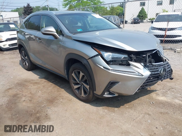 2019 Lexus NX 300 with VIN JTJBARBZ7K2194049, listed as a IAAI auction lot 42429377 with 23,450 mi miles and . Bid and sale history available at DreamBid. Image 1.
