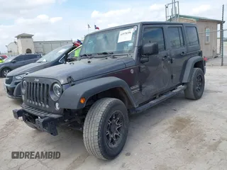 2017 Jeep Wrangler Unlimited Sport with VIN 1C4BJWDG8HL545289, listed as a IAAI auction lot 41978256 with 117,153 mi miles and . Bid and sale history available at DreamBid. Image 2.