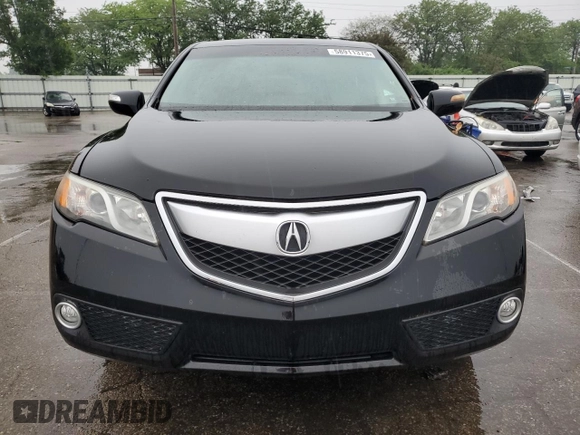 2014 Acura RDX Technology with VIN 5J8TB4H55EL013378, listed as a Copart auction lot 58911375 with 79,970 mi miles and Salvage title. Bid and sale history available at DreamBid. Image 5.