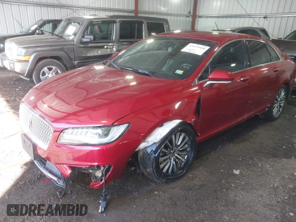 2019 Lincoln MKZ Standard with VIN 3LN6L5A90KR618073, listed as a IAAI auction lot 41819968 with 66,256 mi miles. Bid and sale history available at carsss.com. Image 6.