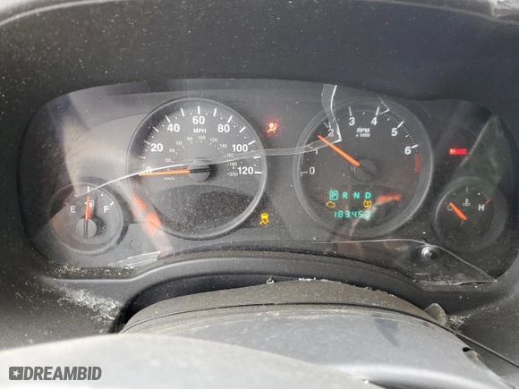 2010 Jeep Patriot Sport with VIN 1J4NF1GB0AD623267, listed as a Copart auction lot 47966905 with 183,453 mi miles and Salvage Title. Bid and sale history available at carsss.com. Image 9.