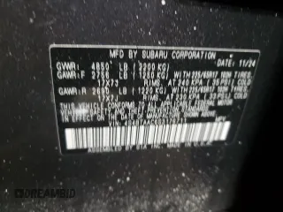 2025 Subaru Outback with VIN 4S4BTAAC6S3176711, listed as a Copart auction lot 46153215 with 0 mi miles and Salvage Title. Bid and sale history available at carsss.com. Image 15.