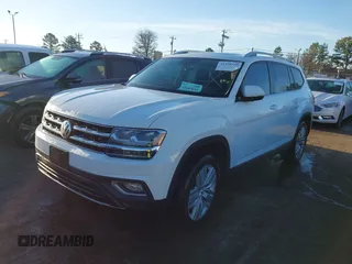 2019 Volkswagen Atlas SEL with VIN 1V2MR2CA2KC522314, listed as a IAAI auction lot 41487693 with 71,053 mi miles and . Bid and sale history available at DreamBid. Image 2.