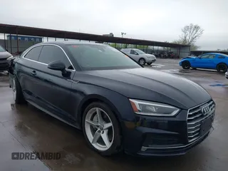 2018 Audi A5 Premium Plus with VIN WAUTNAF56JA049039, listed as a IAAI auction lot 41868983 with 81,551 mi miles and . Bid and sale history available at DreamBid. Image 1.