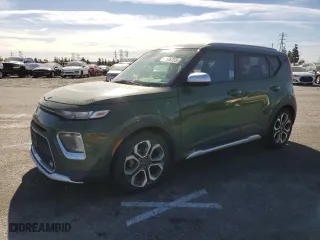 2021 Kia Soul X-Line with VIN KNDJ23AU4M7138767, listed as a Copart auction lot 42588755 with 62,856 mi miles and Salvage Title. Bid and sale history available at carsss.com. Image 1.