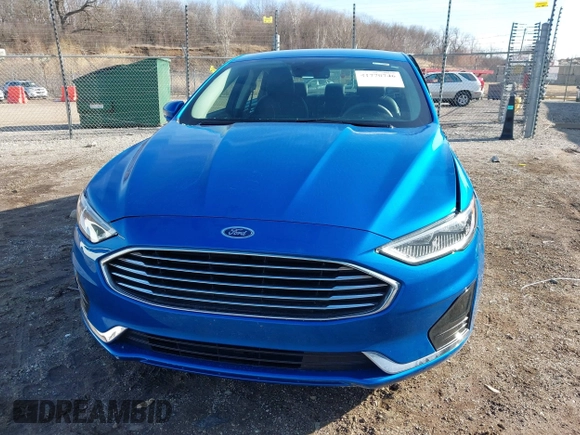 2019 Ford Fusion SEL with VIN 3FA6P0MU3KR167335, listed as a IAAI auction lot 41770746 with 80,462 mi miles and . Bid and sale history available at DreamBid. Image 12.