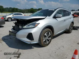 2020 Nissan Murano SV with VIN 5N1AZ2BJ9LN104744, listed as a Copart auction lot 59444085 with 68,599 mi miles and Salvage title. Bid and sale history available at DreamBid. Image 1.