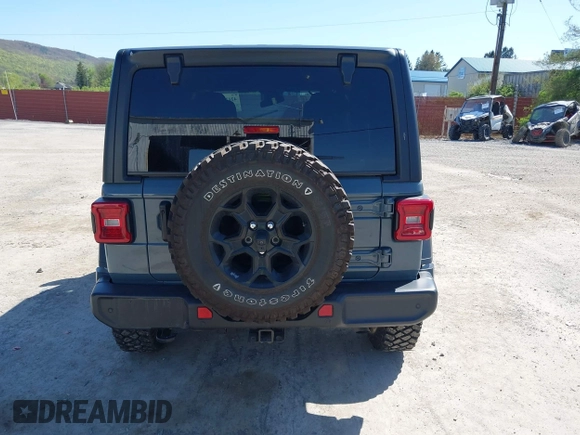2024 Jeep Wrangler Sport S with VIN 1C4PJXDN2RW351741, listed as a IAAI auction lot 42122651 with 4,241 mi miles and . Bid and sale history available at DreamBid. Image 17.