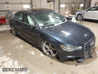 2018 Audi A6 Premium Plus with VIN WAUG8AFC1JN018586, listed as a IAAI auction lot 41835464 with 68,422 mi miles. Bid and sale history available at carsss.com. Image 1.