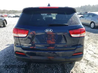 2018 Kia Sorento LX with VIN 5XYPG4A3XJG399361, listed as a Copart auction lot 46844625 with 90,970 mi miles and Salvage Title. Bid and sale history available at carsss.com. Image 6.