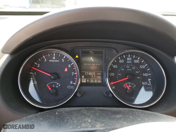 2011 Nissan Rogue SV with VIN JN8AS5MV1BW315315, listed as a Copart auction lot 61454544 with 174,825 mi miles and Salvage Title. Bid and sale history available at carsss.com. Image 9.