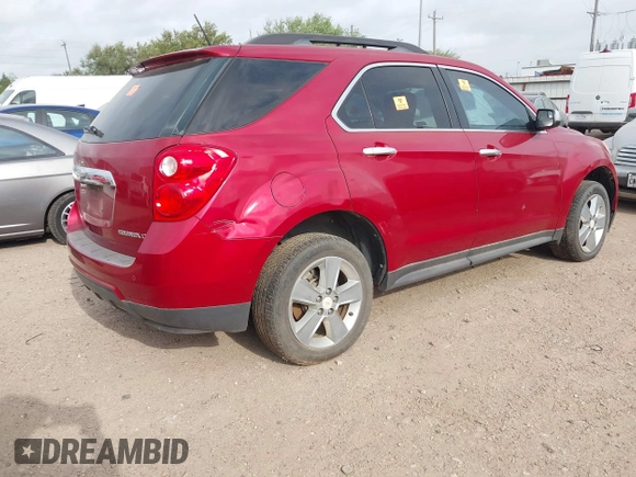 2013 Chevrolet Equinox LT with VIN 2GNALPEK7D6392896, listed as a IAAI auction lot 41933089 with 194,969 mi miles and . Bid and sale history available at DreamBid. Image 4.