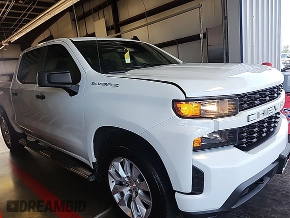 2021 Chevrolet Silverado 1500 Custom with VIN 1GCPWBEK1MZ261562, listed as a IAAI auction lot 42304777 with 112,540 mi miles and . Bid and sale history available at DreamBid. Image 20.