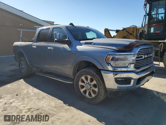 2020 Ram 2500 Laramie with VIN 3C6UR5FL5LG241405, listed as a Copart auction lot 87910155 with 85,904 mi miles and Salvage Title. Bid and sale history available at carsss.com. Image 4.