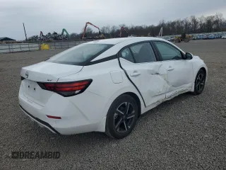 2024 Nissan Sentra SV with VIN 3N1AB8CV3RY227337, listed as a Copart auction lot 52771895 with 9,730 mi miles and Salvage Title. Bid and sale history available at DreamBid. Image 3.