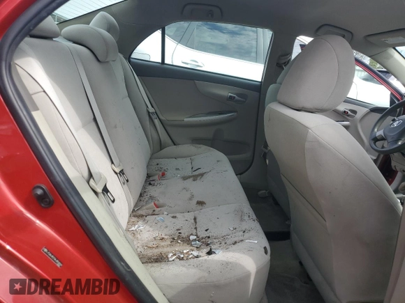 2010 Toyota Corolla с VIN JTDBU4EE5AJ059999, выставлен на аукционе Copart как лот 64882105 с пробегом Не указан миль и Чистый • Clean title. История ставок и продаж доступна на DreamBid. Изображение 10.