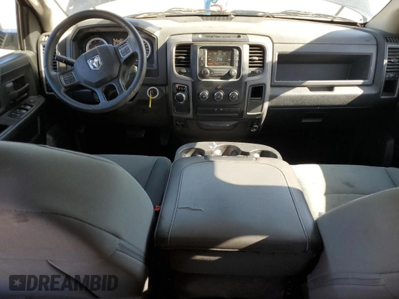 2017 Ram 1500 Express with VIN 1C6RR6FG5HS846894, listed as a Copart auction lot 56737595 with 89,480 mi miles and Salvage title. Bid and sale history available at DreamBid. Image 8.