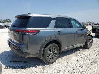 2024 Nissan Pathfinder S with VIN 5N1DR3AA9RC225749, listed as a Copart auction lot 68127344 with 12,636 mi miles and Clean title. Bid and sale history available at DreamBid. Image 3.