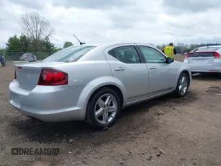 2012 Dodge Avenger SE with VIN 1C3CDZAB3CN324335, listed as a IAAI auction lot 42059158 with 202,417 mi miles. Bid and sale history available at carsss.com. Image 4.