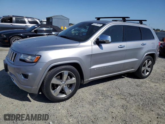 2014 Jeep Grand Cherokee Overland with VIN 1C4RJFCG4EC479545, listed as a Copart auction lot 55178975 with 188,634 mi miles and Clean Title. Bid and sale history available at DreamBid. Image 1.