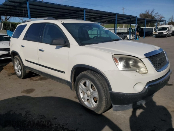 2010 GMC Acadia SL with VIN 1GKLRKED3AJ176082, listed as a Copart auction lot 46547165 with 0 mi miles and Salvage Title. Bid and sale history available at carsss.com. Image 4.