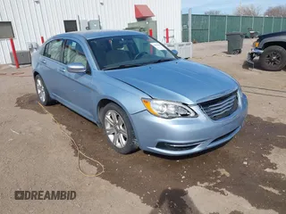 2012 Chrysler 200 Touring with VIN 1C3CCBBG5CN328715, listed as a IAAI auction lot 41801604 with 119,213 mi miles. Bid and sale history available at carsss.com. Image 1.