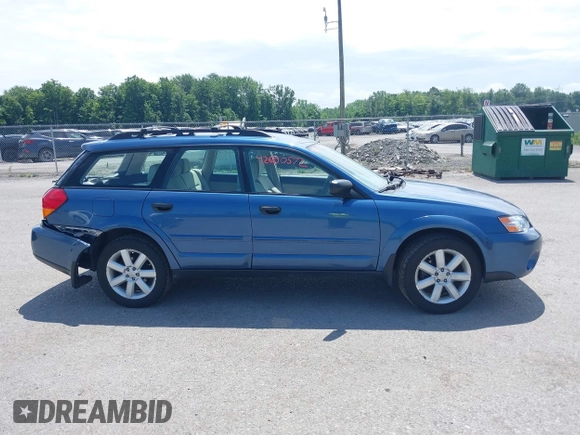 2007 Subaru Legacy Outback with VIN 4S4BP61C977321595, listed as a IAAI auction lot 42600572 with 25,623 mi miles and . Bid and sale history available at DreamBid. Image 13.