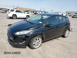 2019 Ford Fiesta SE with VIN 3FADP4EJ1KM143311, listed as a Copart auction lot 57055905 with 78,500 mi miles and Salvage title. Bid and sale history available at DreamBid. Image 1.