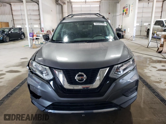 2017 Nissan Rogue SL with VIN 5N1AT2MV1HC802897, listed as a Copart auction lot 54335765 with 62,358 mi miles and Salvage Title. Bid and sale history available at carsss.com. Image 5.