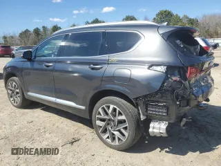 2023 Hyundai Santa Fe Calligraphy with VIN 5NMS5DAL6PH536486, listed as a Copart auction lot 49526825 with 21,560 mi miles and Salvage Title. Bid and sale history available at carsss.com. Image 2.