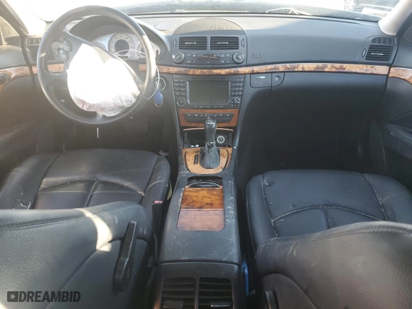 2008 Mercedes-Benz E-Class Luxury 3.5L with VIN WDBUF87X28B329184, listed as a Copart auction lot 81047254 with 0 mi miles and Salvage Title. Bid and sale history available at carsss.com. Image 8.