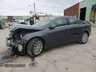 2011 Buick Regal CXL RL2 with VIN 2G4GP5EC9B9185275, listed as a Copart auction lot 53626275 with 142,940 mi miles and Salvage title. Bid and sale history available at DreamBid. Image 1.