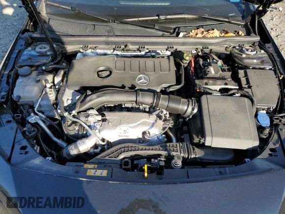 2021 Mercedes-Benz CLA with VIN W1K5J4HB0MN211293, listed as a Copart auction lot 47601595 with 23,795 mi miles and Salvage Title. Bid and sale history available at carsss.com. Image 11.