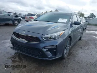 2021 Kia Forte GT-Line with VIN 3KPF34AD4ME268945, listed as a IAAI auction lot 41797258 with 39,232 mi miles. Bid and sale history available at carsss.com. Image 18.