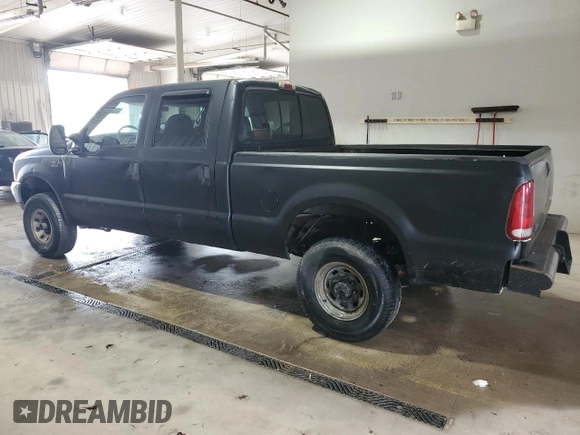 2002 Ford F-250 XL with VIN 1FTNW21L72EC87674, listed as a Copart auction lot 60322595 with Not provided miles and Salvage title. Bid and sale history available at DreamBid. Image 2.