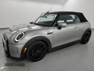 2024 MINI Convertible Cooper S with VIN WMW43DL07R3R76135, listed as a Copart auction lot 72654734 with 22,574 mi miles and Clean Title. Bid and sale history available at carsss.com. Image 1.