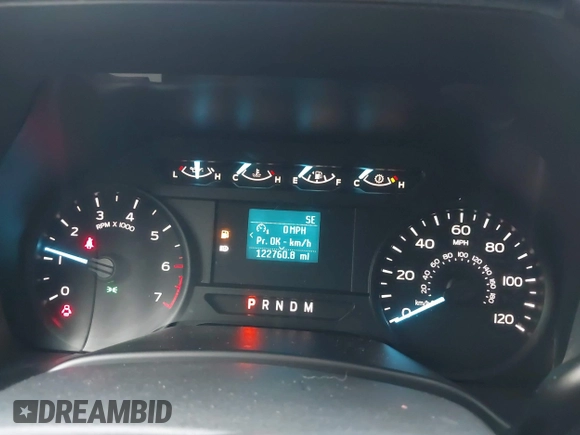 2019 Ford F-150 XL with VIN 1FTFX1E52KKD85150, listed as a IAAI auction lot 42124342 with 122,760 mi miles. Bid and sale history available at carsss.com. Image 7.