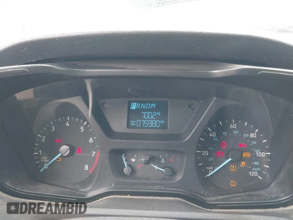 2017 Ford Transit with VIN 1FTYR2CM6HKA14519, listed as a IAAI auction lot 42055143 with 75,980 mi miles. Bid and sale history available at carsss.com. Image 7.
