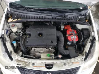 2007 Suzuki SX4 with VIN JS2YB413375101209, listed as a Copart auction lot 87550235 with 167,788 mi miles and Salvage Title. Bid and sale history available at DreamBid. Image 11.