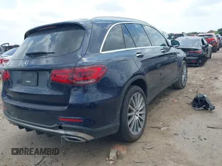 2022 Mercedes-Benz GLC 300 with VIN W1N0G8DBXNG074877, listed as a IAAI auction lot 42166865 with 56,503 mi miles and . Bid and sale history available at DreamBid. Image 4.