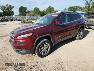 2018 Jeep Cherokee Latitude Plus with VIN 1C4PJMLX3JD609413, listed as a Copart auction lot 63095615 with 27,923 mi miles and Salvage title. Bid and sale history available at DreamBid. Image 1.