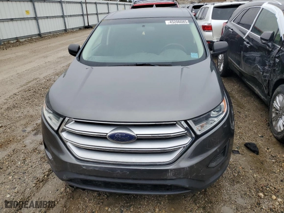 2015 Ford Edge SE with VIN 2FMTK3G96FBB44801, listed as a Copart auction lot 45206085 with 162,726 mi miles and Clean Title. Bid and sale history available at carsss.com. Image 5.