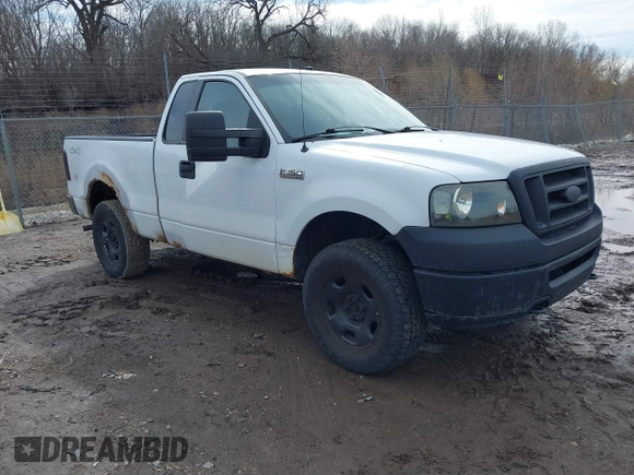 2007 Ford F-150 XL with VIN 1FTRF14W67NA68844, listed as a IAAI auction lot 41696844 with 151,352 mi miles and . Bid and sale history available at DreamBid. Image 1.