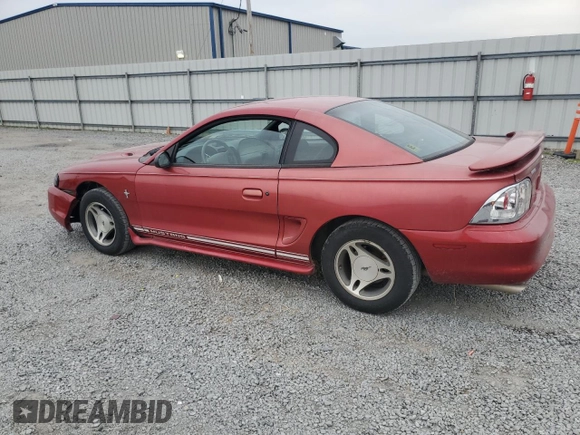 1997 Ford Mustang with VIN 1FALP4040VF152793, listed as a Copart auction lot 48961315 with 200,942 mi miles and Salvage Title. Bid and sale history available at carsss.com. Image 2.